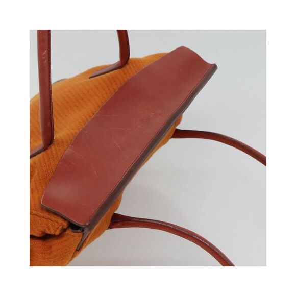 Pre Loved Prada Women Orange Tote Bags - Picture 6 of 8